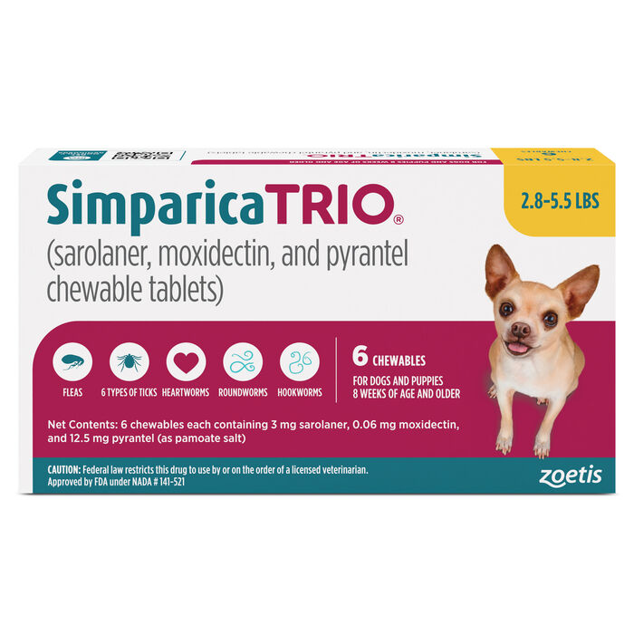 Bundle: Simparica Trio + Alzoo - Total Defense Ultimate Parasite Protection Bundle for Dogs product detail number 1.0