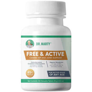 Dr. Marty Free & Active Dog Supplements 30 Chewables product detail number 1.0