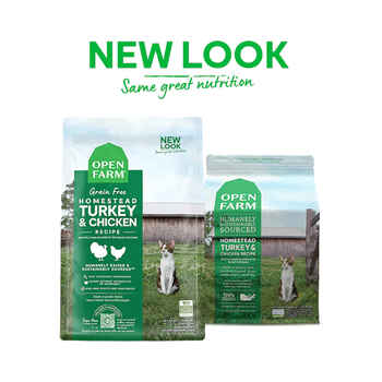 Open Farm Grain Free Homestead Turkey & Chicken Recipe Dry Cat Food 4 lb Bag