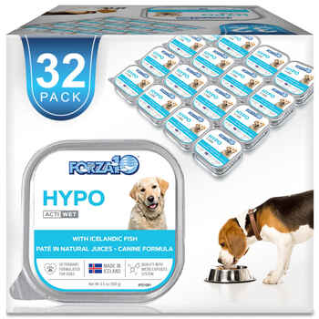 Forza10 Nutraceutic ActiWet Hypo Support Icelandic Fish Recipe Wet Dog Food 3.5 oz Trays - Case of 32 product detail number 1.0
