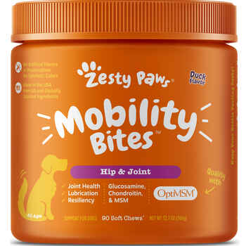 Zesty Paws Mobility Bites for Dogs Duck, 90ct product detail number 1.0
