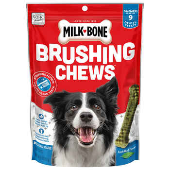 Milk-Bone® Brushing Chews® Fresh Breath Daily Dental Treats – Small/Medium 19.6oz product detail number 1.0