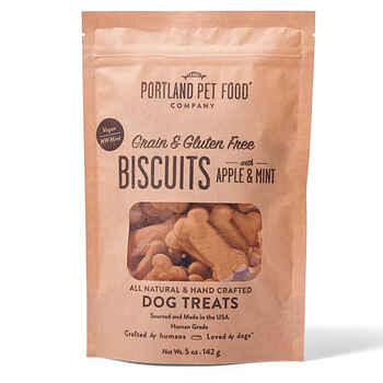 Portland Pet Food Grain & Gluten-Free Apple & Mint Dog Biscuits - 5 oz product detail number 1.0
