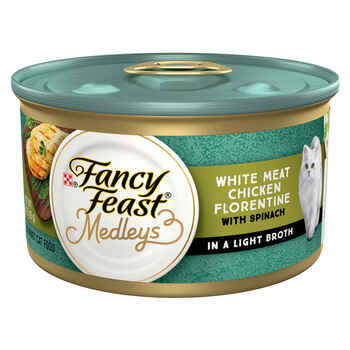 Fancy Feast Medleys Chicken Florentine Wet Cat Food 3 oz. Can - Case of 24 product detail number 1.0