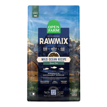Open Farm RawMix Wild Ocean Recipe Grain Free Dry Cat Food 2.25 lb Bag product detail number 1.0