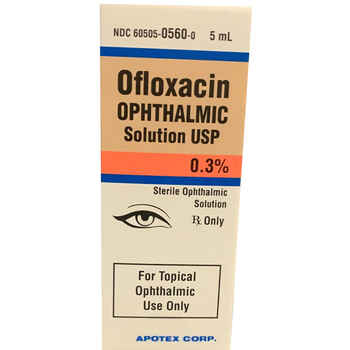 Ofloxacin Ophthalmic Solution 0.3% 5 ml product detail number 1.0