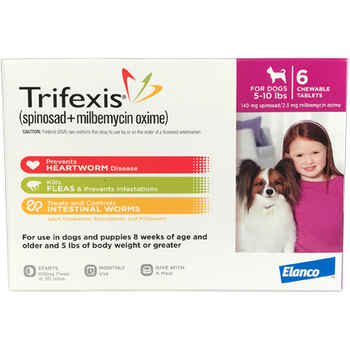 Trifexis 6pk Dog 5-10 lbs product detail number 1.0