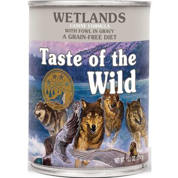 Dog Food Taste Of The Wild Canned Grain Free Dog Food 1800petmeds Category Uuid 9474afa3548bc4ac54043a91b4 In addition to natural ingredients, formulas. taste of the wild canned dog food wetlands 12 x 13 2 oz