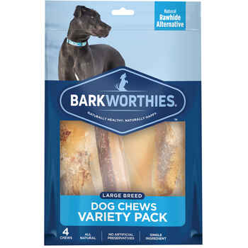 Barkworthies Variety Pack for Large Breed Dogs 4pk product detail number 1.0