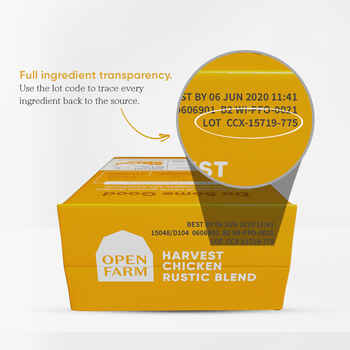 Open Farm Grain Free Harvest Chicken Recipe Rustic Blend Wet Cat Food 5.5-oz, case of 12