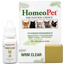 HomeoPet Wrm Clear Feline 15 ml-product-tile