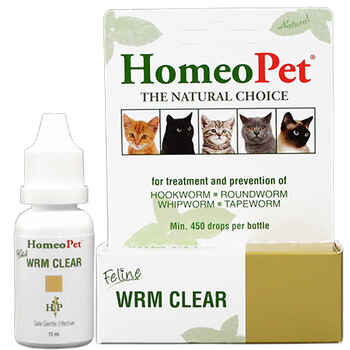 HomeoPet Wrm Clear Feline 15 ml product detail number 1.0