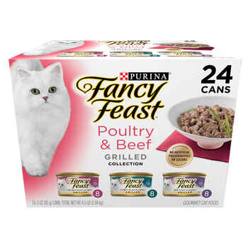 Fancy Feast Grilled Poultry & Beef Variety Pack Wet Cat Food 3 oz. Cans - Case of 24 product detail number 1.0