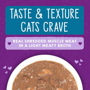 Stella & Chewy's Savory Shreds Tuna & Mackerel Flavored Shredded Wet Cat Food