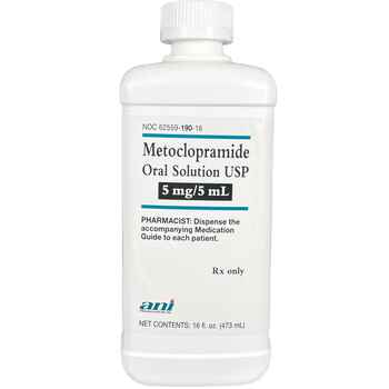 Metoclopramide Oral Solution 5 mg/ 5 ml 16 oz Bottle product detail number 1.0