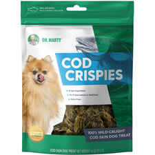 Dr. Marty Cod Crispies 100% Air-Dried Wild-Caught Cod Skin Dog Treats-product-tile