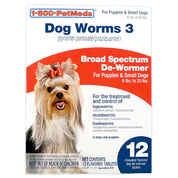 Dog Worms 3 Sm Dog 12ct