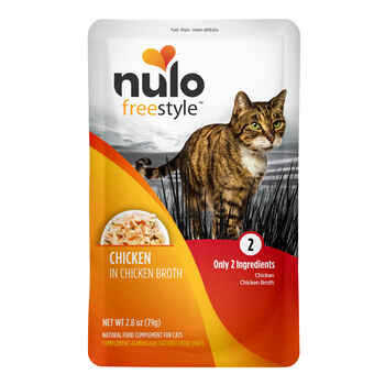 Nulo FreeStyle Chicken in Broth Cat Food Topper 24 2.8 oz pack product detail number 1.0