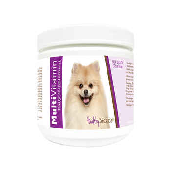 Healthy Breeds Pomeranian Multi-Vitamin Soft Chews 60ct product detail number 1.0