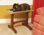 Mr. Herzher's Single Seat Cat Perch - Early American