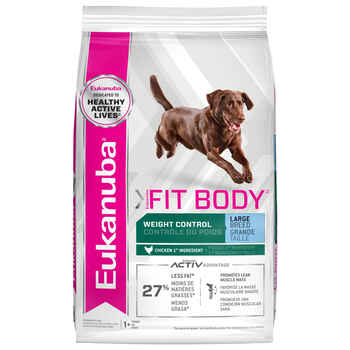 Eukanuba Fit Body Weight Control Large Breed Dry Dog Food 30 lb Bag product detail number 1.0