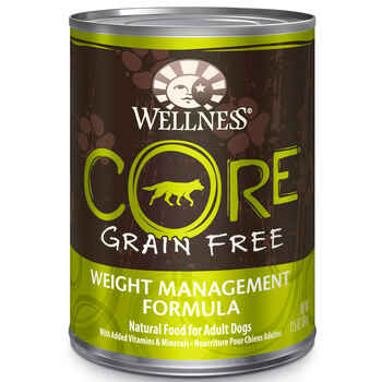 Wellness Core Grain Free Weight Liver Fish Turkey for Dogs 12 12.5oz Cans product detail number 1.0