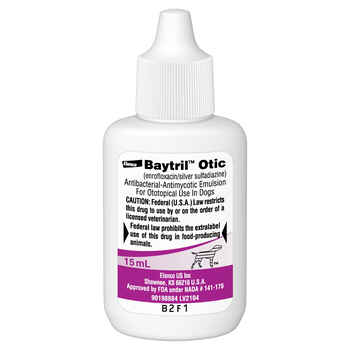 Baytril Otic 15 mL product detail number 1.0