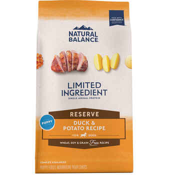 Natural Balance® Limited Ingredient Reserve Grain Free Duck & Potato Puppy Recipe Dry Dog Food 12 lb product detail number 1.0