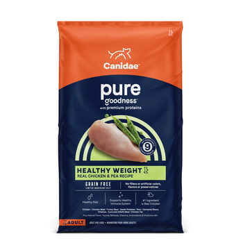 Canidae PURE Grain Free Healthy Weight Chicken & Pea Recipe Dry Dog Food 12 lb Bag product detail number 1.0