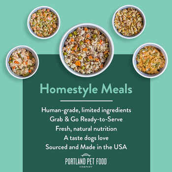 Portland Pet Food Company Homestyle Dog Meals - Rosie's Beef N' Rice