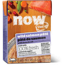 Petcurean Now! Fresh Grain Free Wild Salmon Pate with Bone Broth Wet Cat Food-product-tile