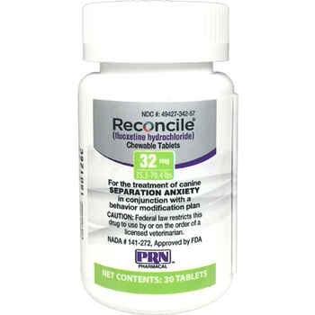 Reconcile Chewable Tablets 32 mg Dogs 35.3-70.4 lbs 30 ct product detail number 1.0