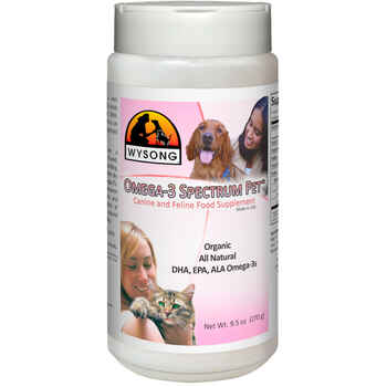 Wysong Omega-3 Spectrum Dog & Cat Food Supplement 9.5 oz bottle product detail number 1.0