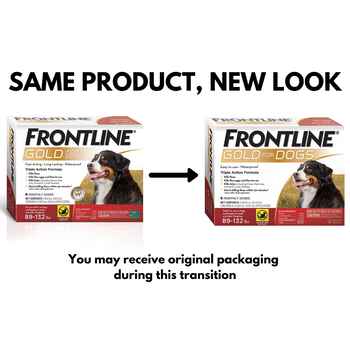Frontline Gold 3 pk Dog X-large 89-132 lbs