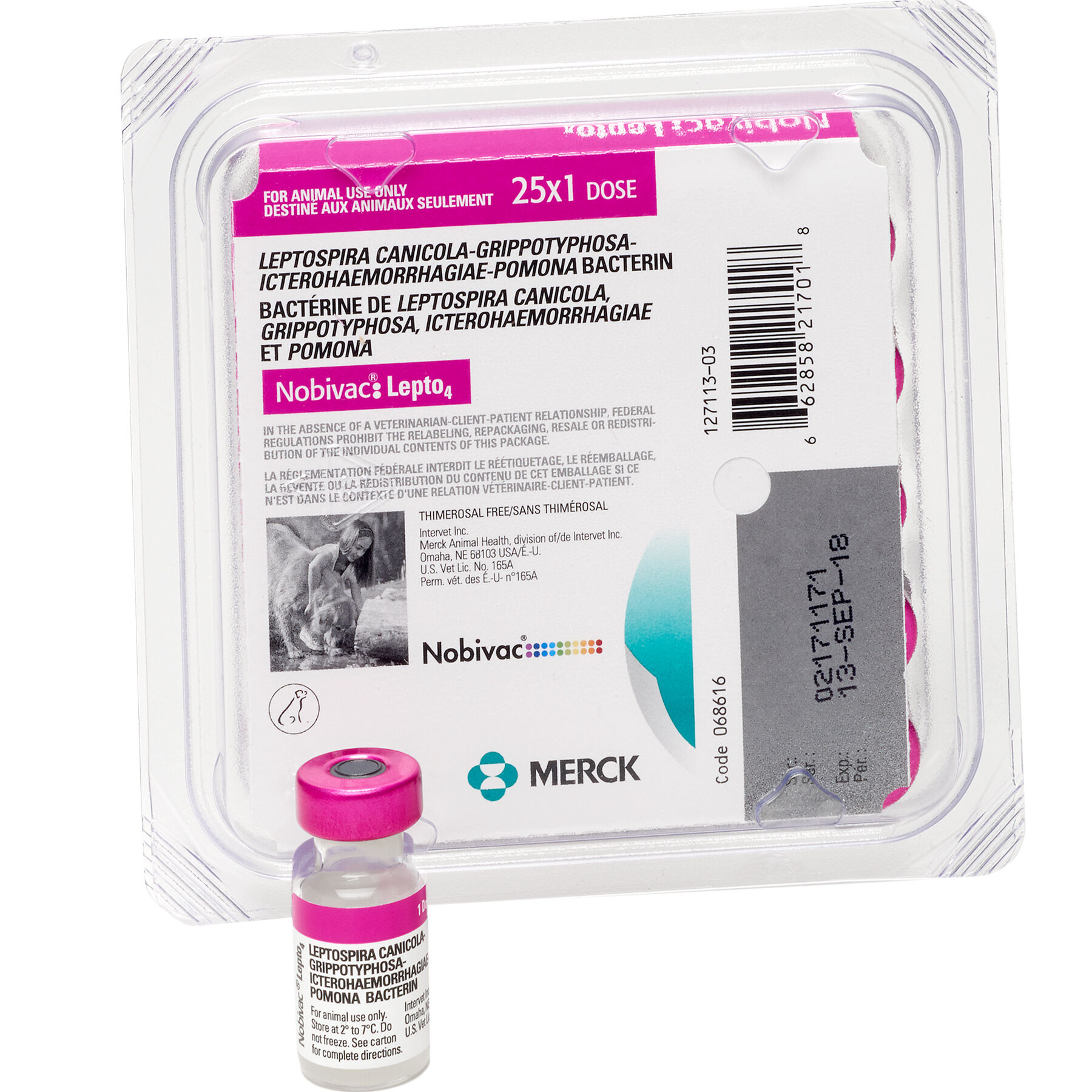 NOBIVAC Lepto 4 Vaccine | Free Shipping 