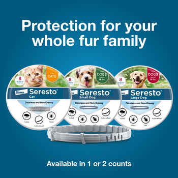 Seresto for Large Dogs 2pk Bundle over 18lbs, 27.5" collar length