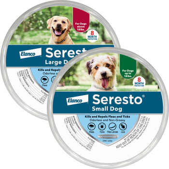 Seresto 2pk Bundle for Small Dogs and Large Dogs Small Dog/Large Dog product detail number 1.0