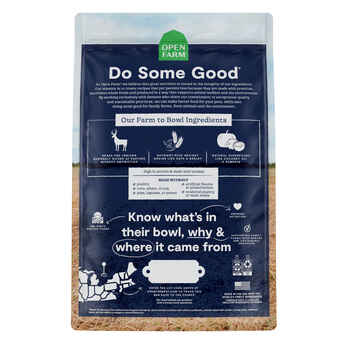 Open Farm New Zealand Venison & Ancient Grains Recipe Dry Dog Food 4 lb Bag