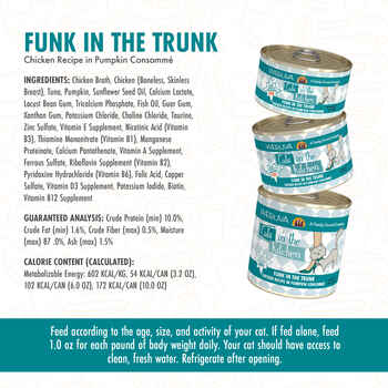 Weruva Cats in the Kitchen Funk in the Trunk For Cats 3.2-oz cans, pack of 24