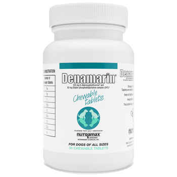 Nutramax Denamarin Liver Health Supplement for Dogs, With S-Adenosylmethionine (SAMe) and Silybin