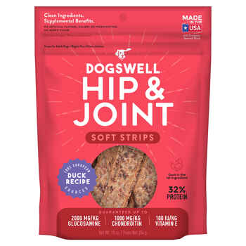 Dogswell Hip & Joint Duck Soft Strips Dog Treats - 10 oz Bag product detail number 1.0