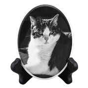 Pet Photo Porcelain Oval Collectible