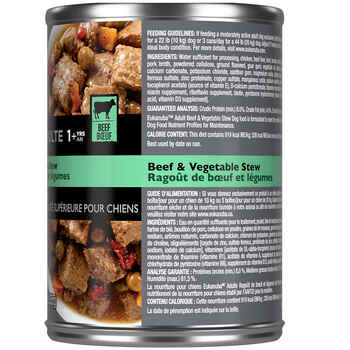 Eukanuba Adult Beef & Vegetable Stew Canned Dog Food