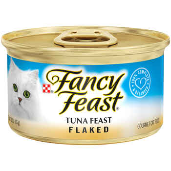 Fancy Feast Flaked Tuna Feast Wet Cat Food 3 oz. Cans - Case of 24 product detail number 1.0