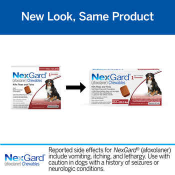 NexGard® (afoxolaner) Chewables 24 to 60 lbs, 3pk