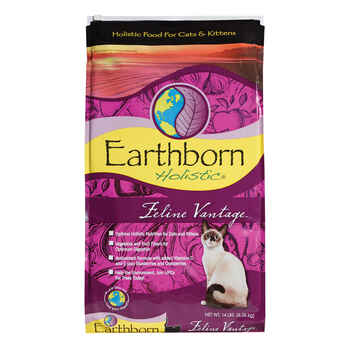 Earthborn Holistic Feline Vantage Dry Cat Food 14 lb Bag product detail number 1.0