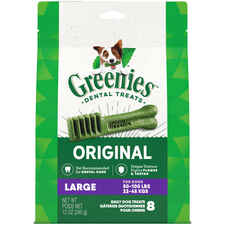 GREENIES Original Large Natural Dental Dog Treats - 12 oz. Pack (8 Treats)-product-tile