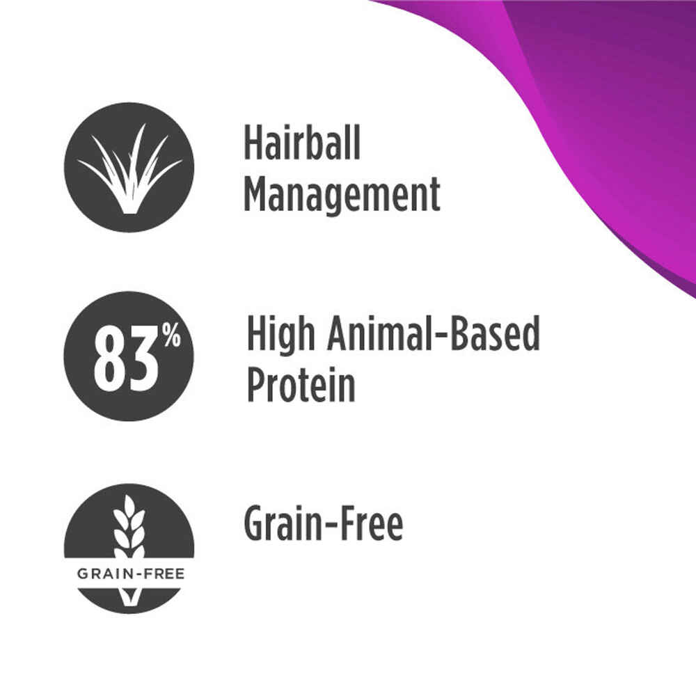 Nulo FreeStyle Adult Grain-Free Hairball Management Turkey & Cod Dry Cat Food