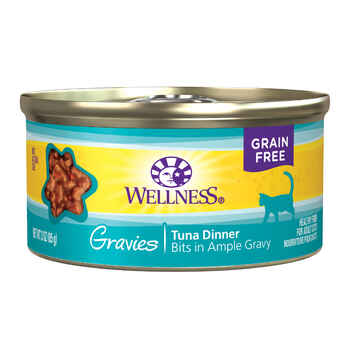 Wellness Grain Free Gravies Tuna Dinner 3-Ounce Can (Pack of 12) product detail number 1.0