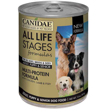 Canidae All Life Stages Multi-Protein Chicken, Lamb & Fish Formula Wet Dog Food 13 oz Cans - Case of 12 product detail number 1.0